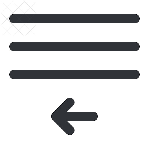 Text, align, format, left, move icon.