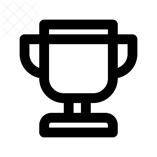 Awards, trophy icon.