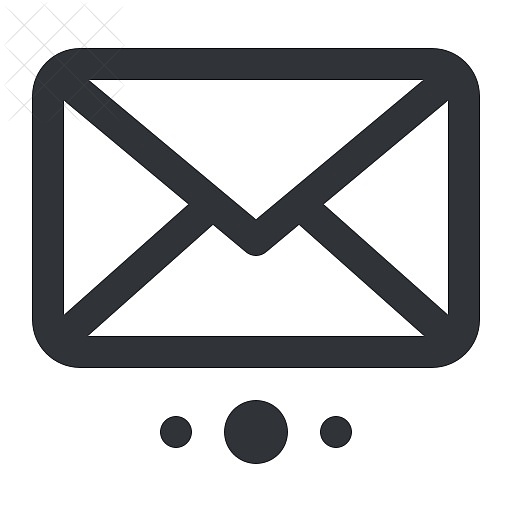 Email, envelope, letter, mail, message icon.