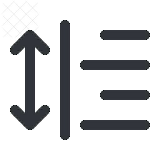 Text, align, format icon.