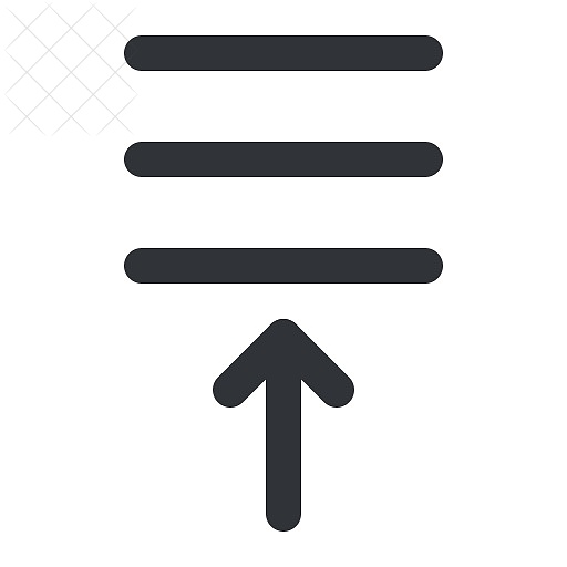 Text, align, format icon.