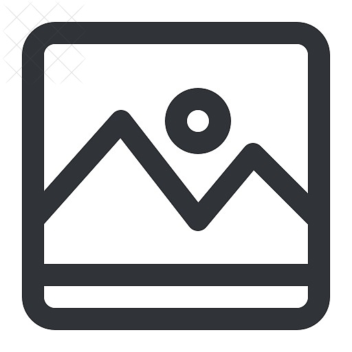 Image, photo, picture, polaroid icon.