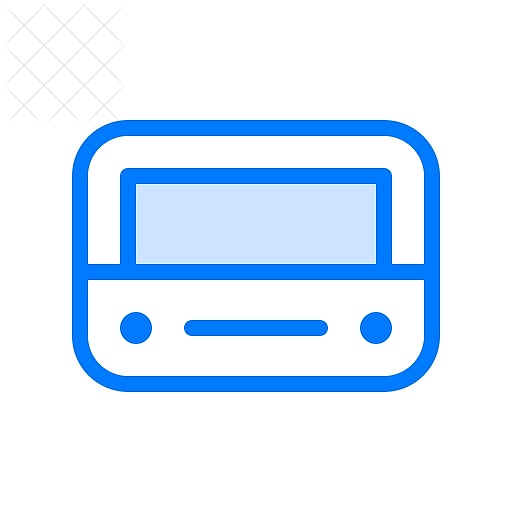 Fm, news, radio, technology, transistor icon.