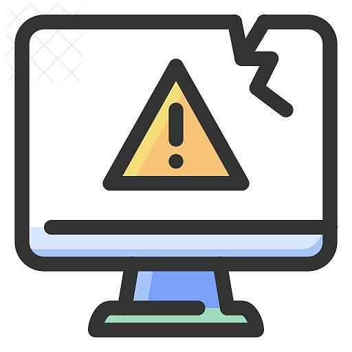 Breach, error, gdpr icon.