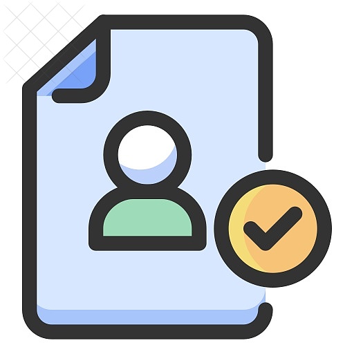 Gdpr, personal data, protection icon.