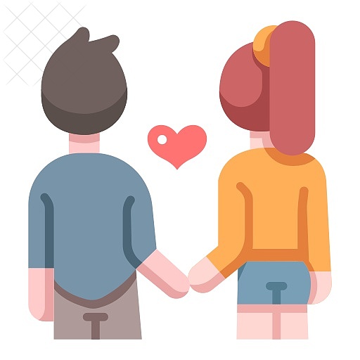 Hand, love, man, relationship, romantic icon.