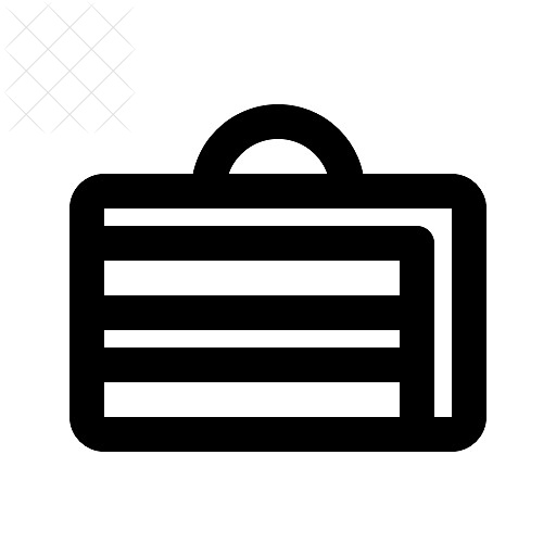 Bakery, cake, piece icon.
