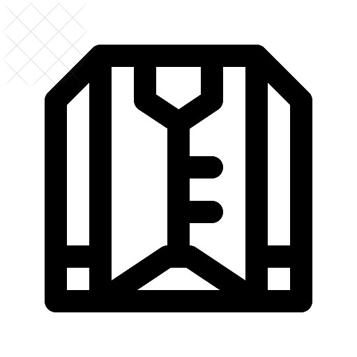 Casino, uniform icon.
