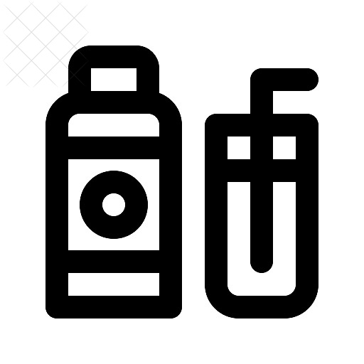 Basketball, drinking, water icon.