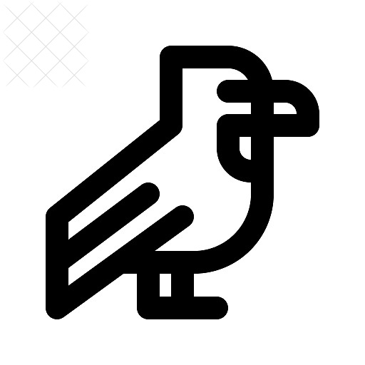 Bird, birds icon.