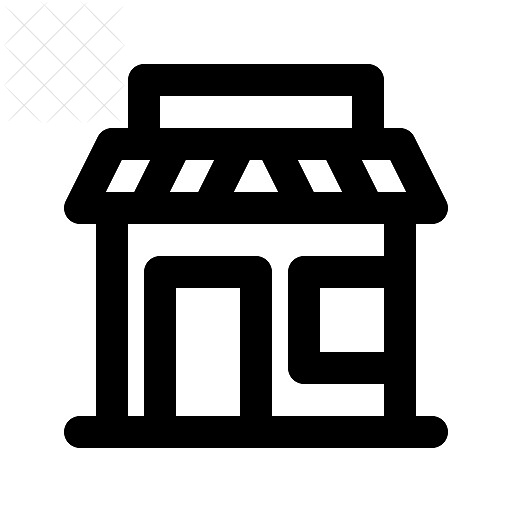 Amenities, city, shop, supermarket icon.