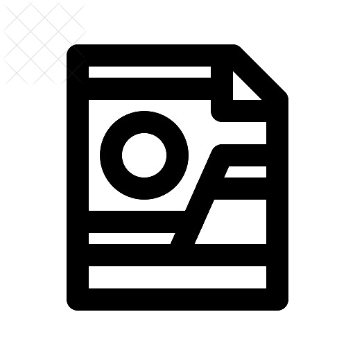 File, jpg, types icon.