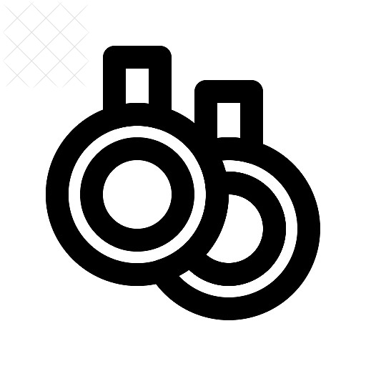 Fitness, loop icon.