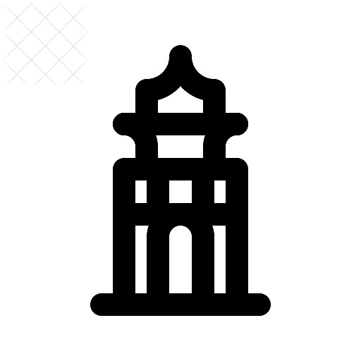 Building, turkey icon.