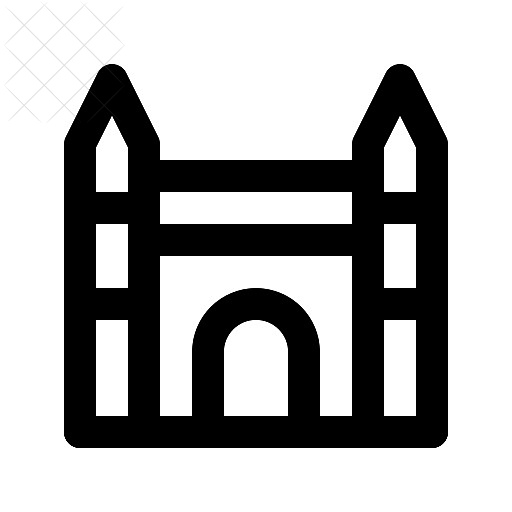 Building, turkey icon.