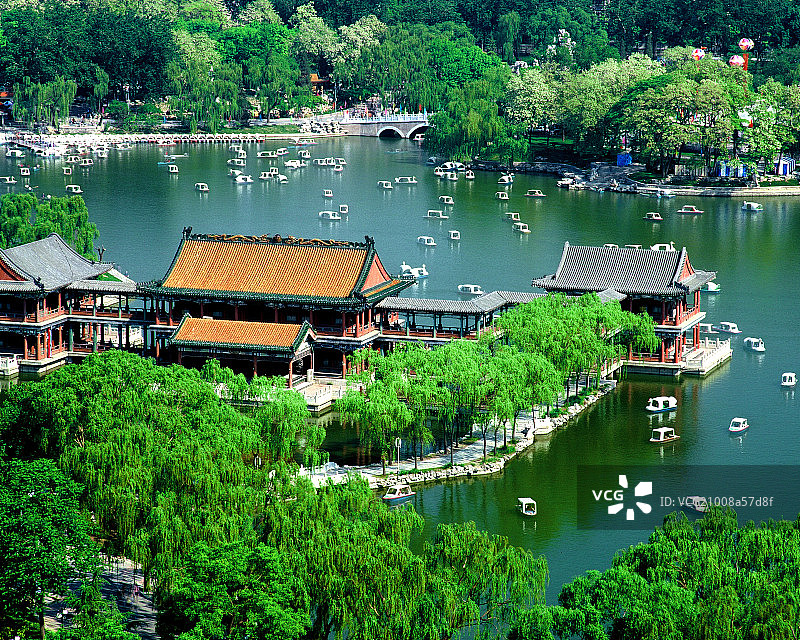 北京龙潭湖公园图片素材