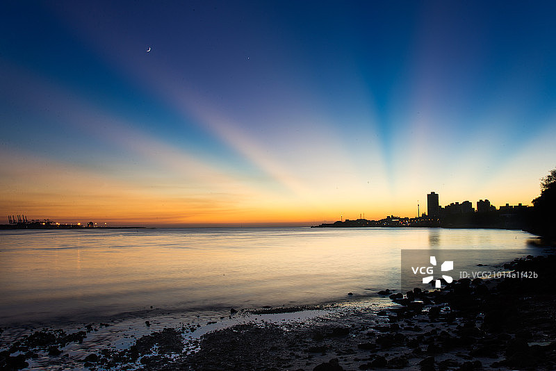 天海相接图片素材