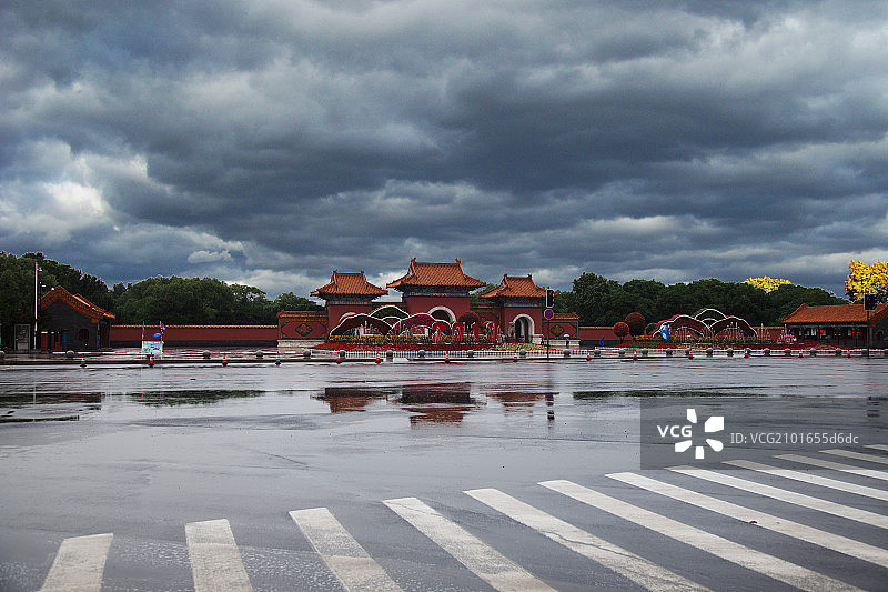 沈阳北陵公园图片素材