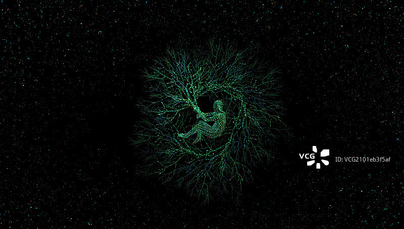 囚禁中思考图片素材