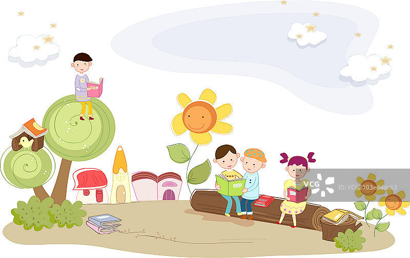 绘画插图图片素材