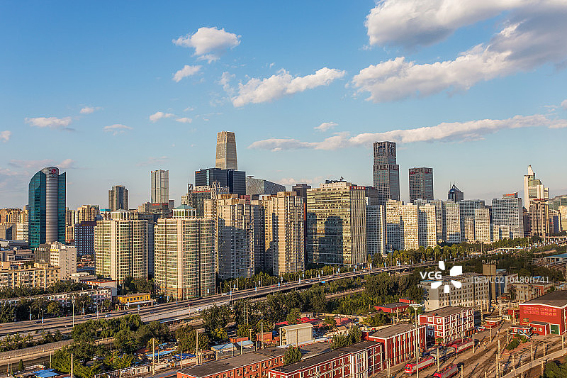 北京国贸CBD风光图片素材