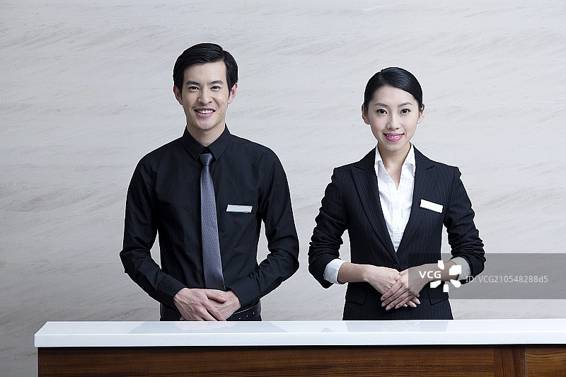 酒店服务肖像图片素材