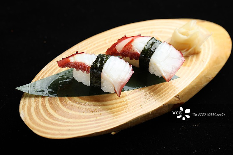 章鱼寿司图片素材