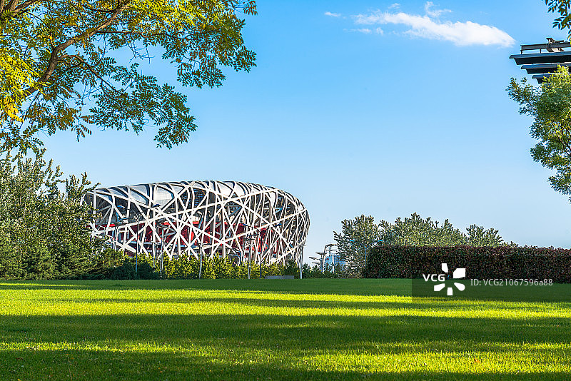 国家体育场鸟巢图片素材