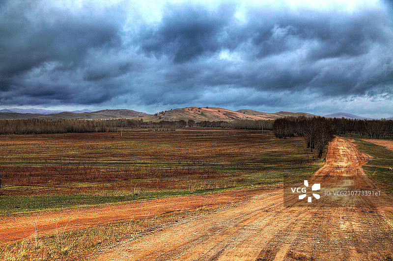 浑善达克沙地图片素材