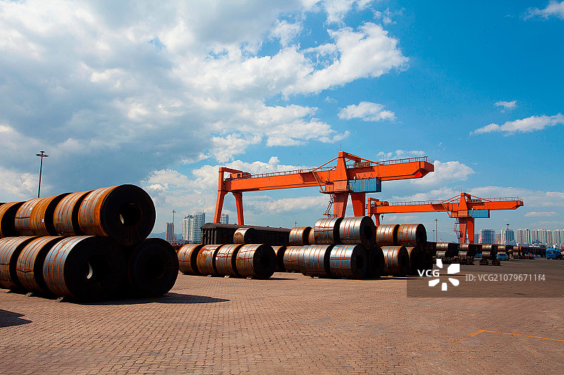 河北省秦皇岛港图片素材