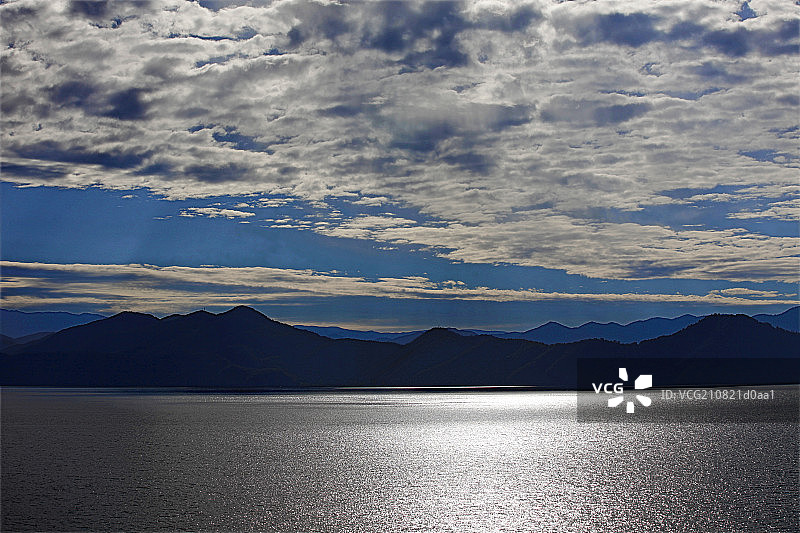 泸沽湖风光图片素材