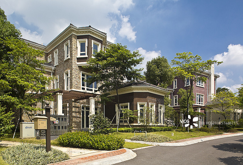 私家豪华别墅图片素材