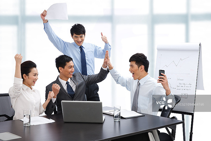 东方商务团队图片素材