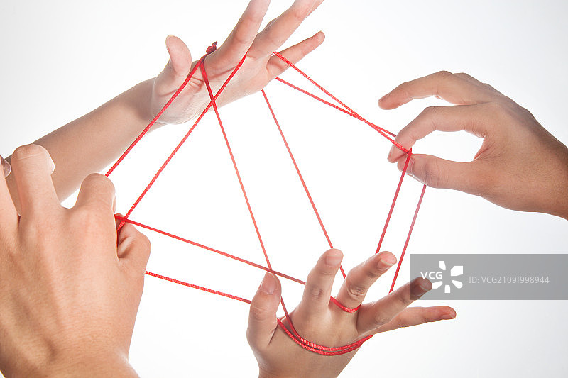 翻绳游戏图片素材