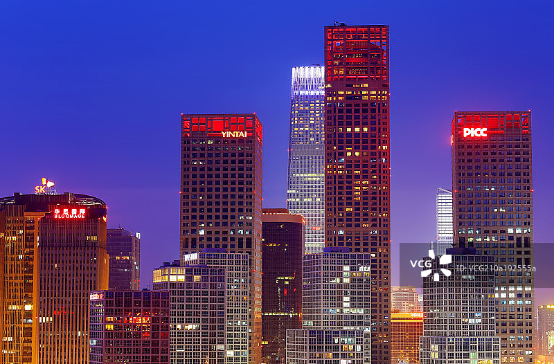 建外soho国贸大厦图片素材