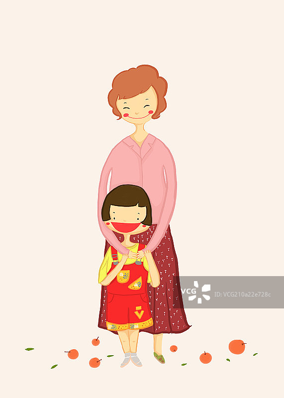 母女图片素材