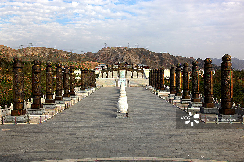 宁夏中华黄河坛内景图片素材