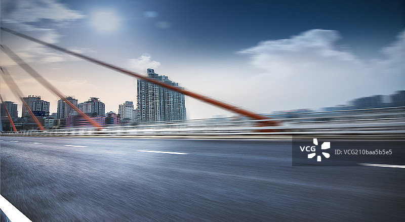 现代城市公路图片素材