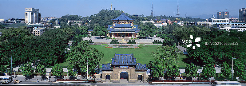 广州城市景观中山纪念堂图片素材