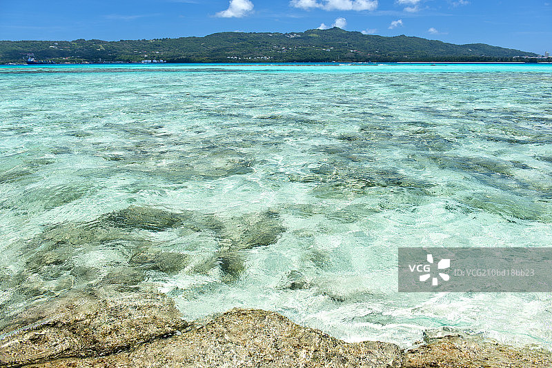 塞班之军舰岛图片素材