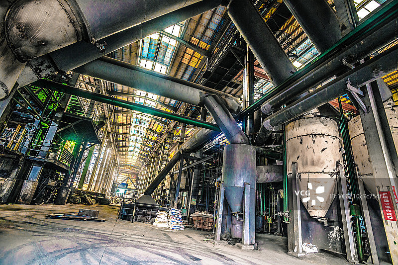 冶炼厂房图片素材