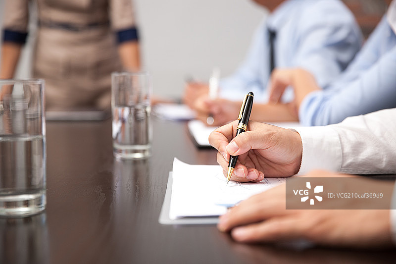 商务会议图表图片素材