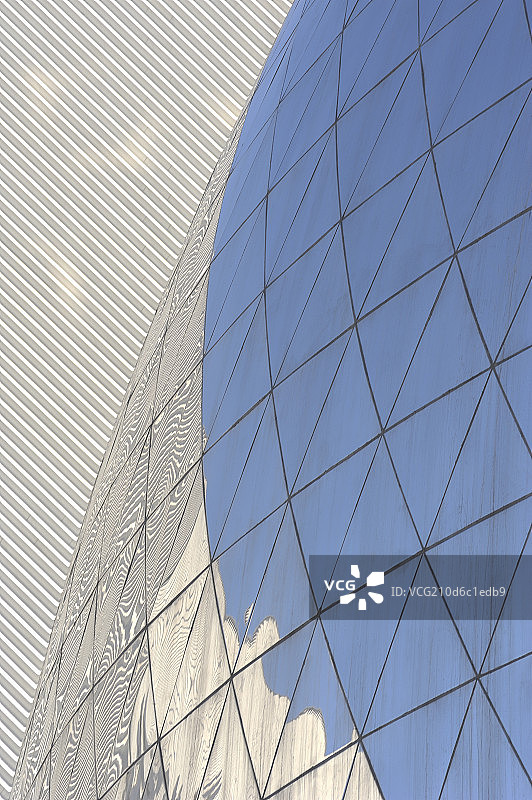 China Science and Technology Museum architecture图片素材