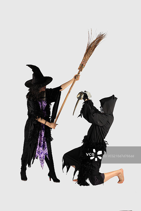 魔鬼与巫婆图片素材