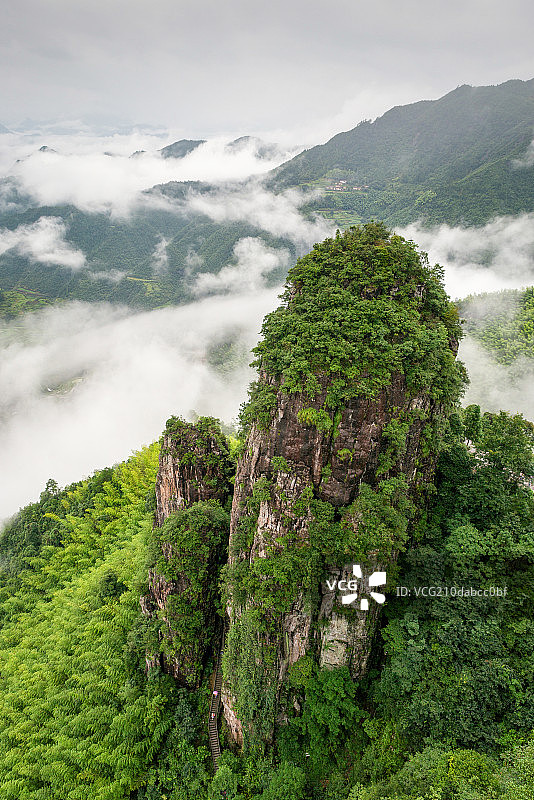 浙江丽水南尖岩风景区图片素材