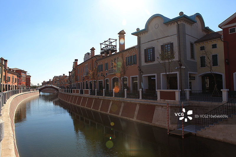 天津佛罗伦萨小镇图片素材