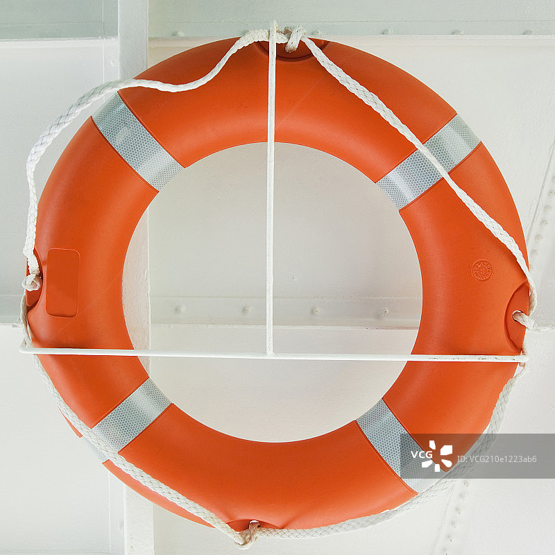 Orange Life Preserver图片素材