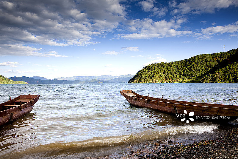 云南泸沽湖图片素材
