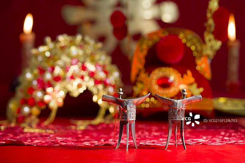 中国古典婚礼元素图片素材