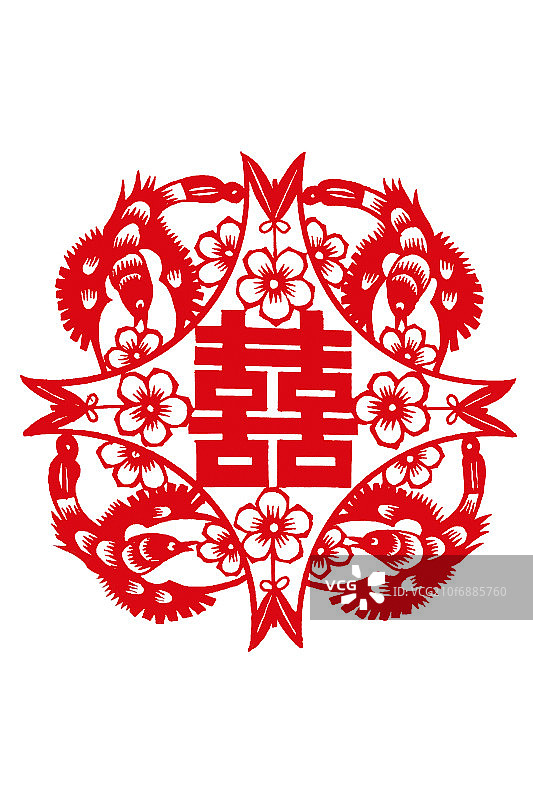 剪纸艺术图片素材